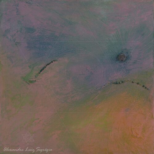 Abstrato com pedra I - fine art