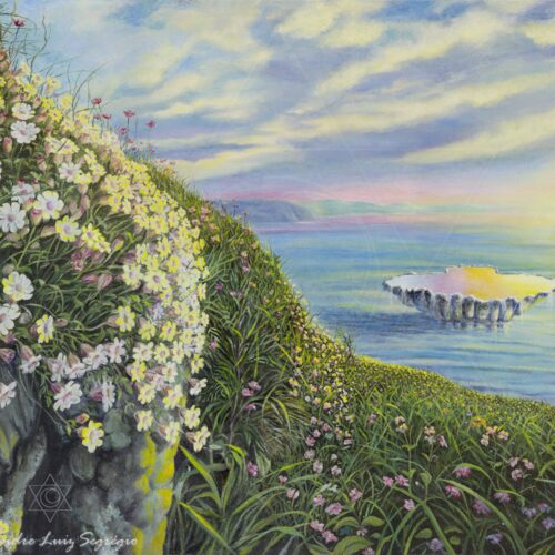 Água de beber - 1993 - acrílica sobre tela - 70 x 60 cm