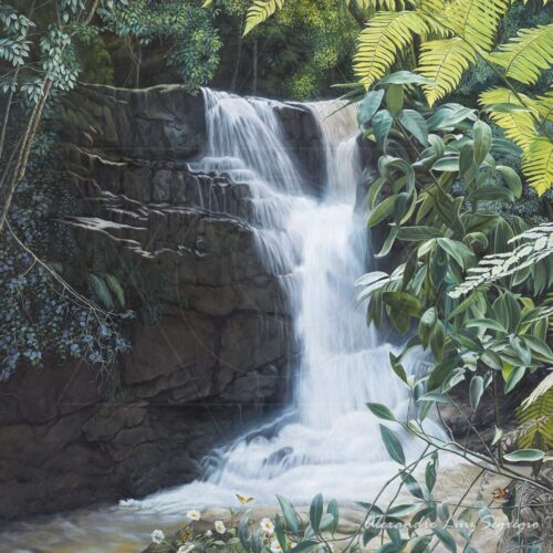 Águas de Bueno Brandão II - acrílica sobre tela - 122 x 120 cm