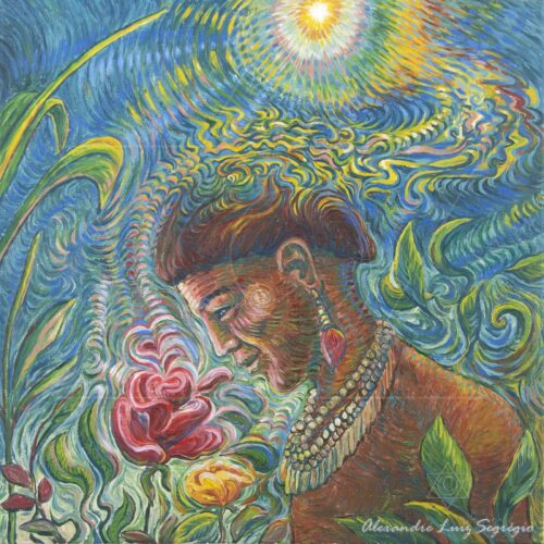 Encantamento - 2004 - acrílica sobre tela - 50 x 50 cm