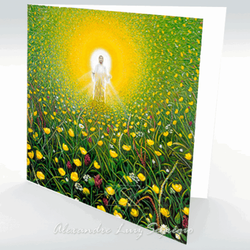 Luz na Terra - cartão