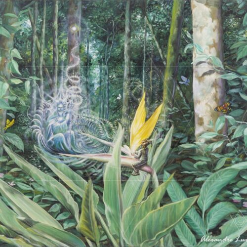 Magia I I - 1998 - óleo sobre tela - 90 x 70 cm