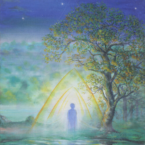 Outra Dimensão - 1987 - acrílica sobre tela - 50 x 60 cm