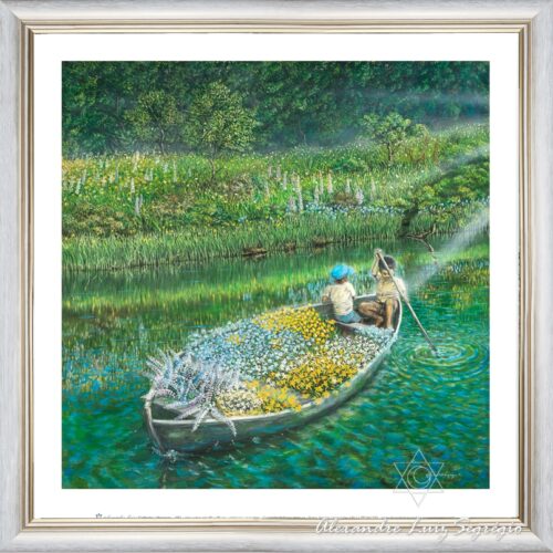 Colheita - pôster emoldurado