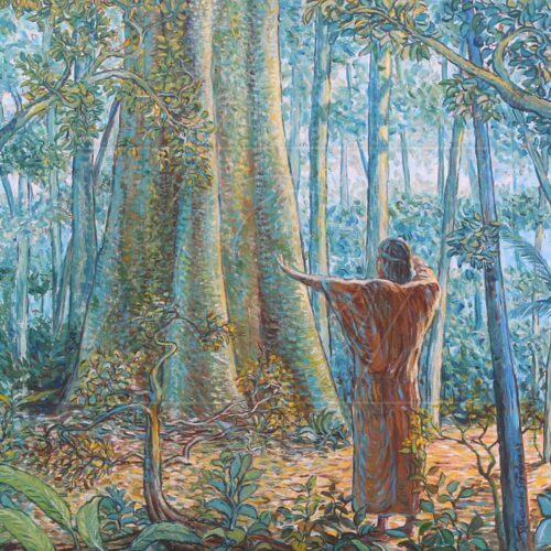 Reconhecimento - 2003 - acrílico sobre tela - 130 x 80 cm