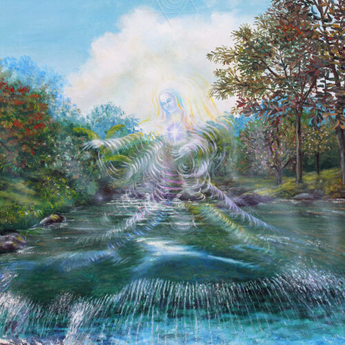 Senhora das Águas - fine art