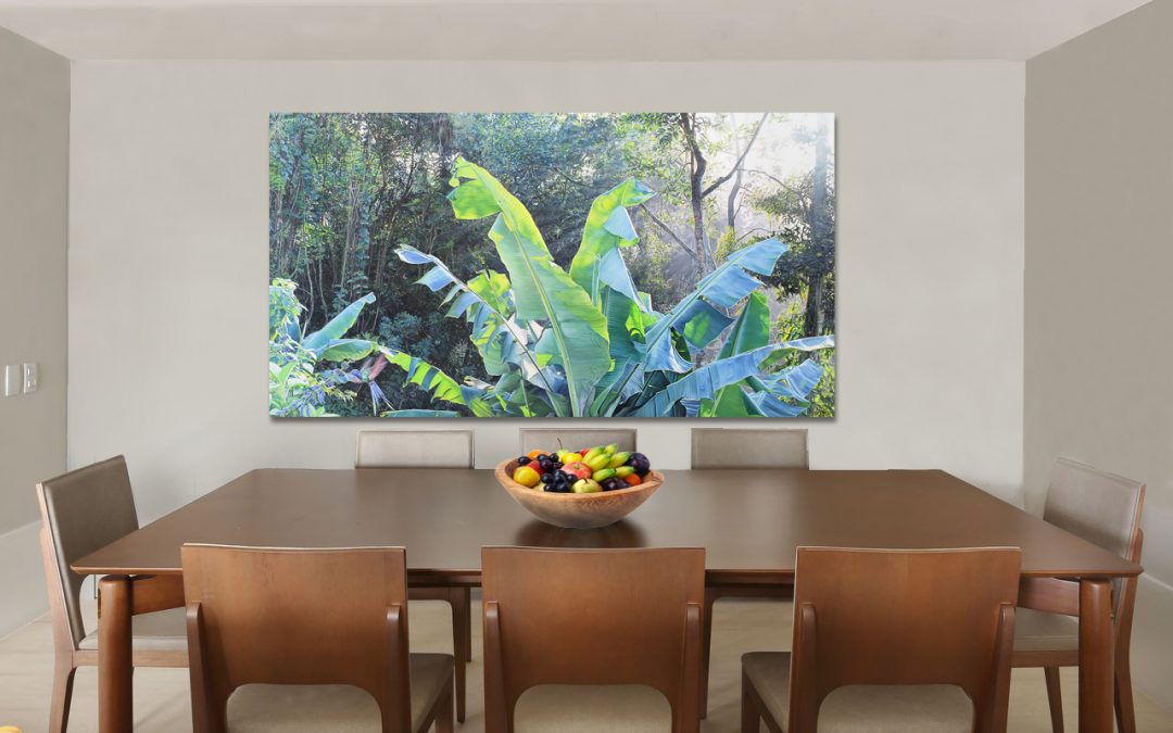 Ambientes decorados com Fine Art