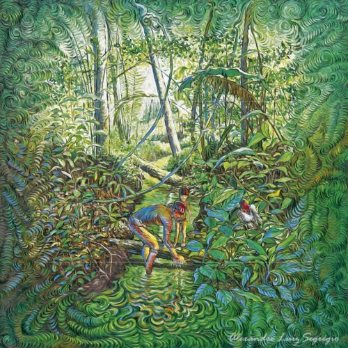 Banho do Curumim - fine art