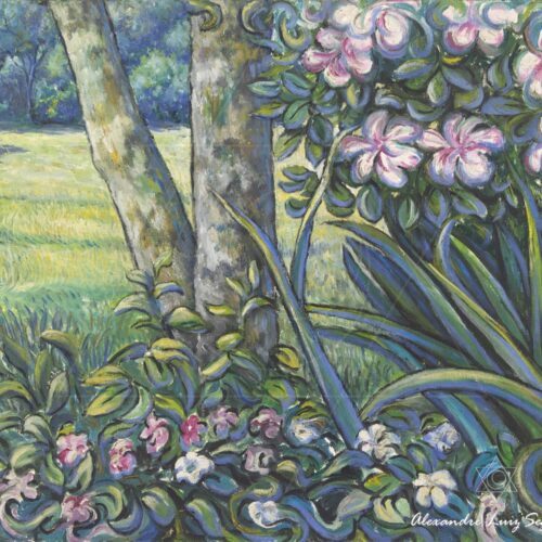 Paisagem I - 2004 - acrílica sobre tela - 60 x 50 cm